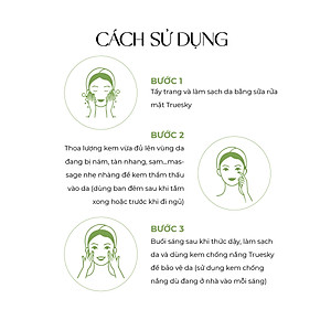 Kem nám và tàn nhang ban đêm Truesky Melasma Cream chiết xuất tảo biển 20g
