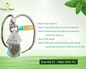 Tinh Dầu Tự Nhiên Peace Mass Bạc Hà 8ml