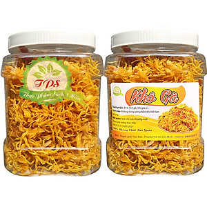 500G KHÔ GÀ BƠ TỎI THƠM NGON CHẤT LƯỢNG