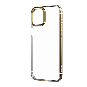 Mua Ốp lưng nhựa dẻo viền vàng Baseus dùng cho iPhone 12 Pro
