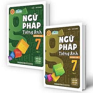 Combo Ngữ Pháp Tiếng Anh Nâng Cao Lớp 7 (2 Tập)