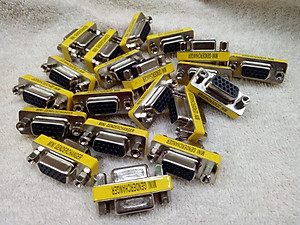 Đầu nối dây vga (2 đầu âm) hàng chính hãng