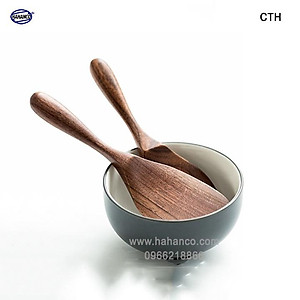 Muôi xới cơm đa năng bằng gỗ Óc Chó (Nhập khẩu Mỹ) - Muôi đa năng - chiên xào các loại, chịu nhiệt độ cao