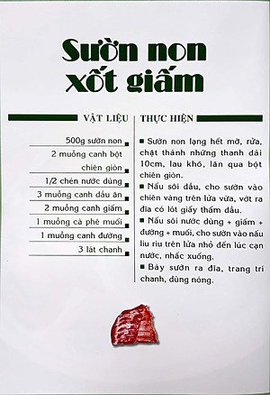 Sách Món Ăn Được Ưa Thích - Món Ăn Đãi Khách