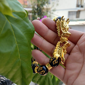 Vòng tay Nam đầu Rồng phong thủy - VT060