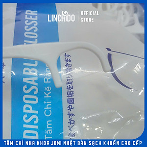 Tăm chỉ nha khoa JOMI Nhật Bản sạch khuẩn cao cấp Gói 80 chiếc