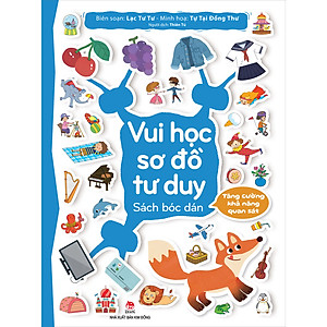 Vui Học Sơ Đồ Tư Duy: Sách Bóc Dán - Tăng Cường Khả Năng Quan Sát