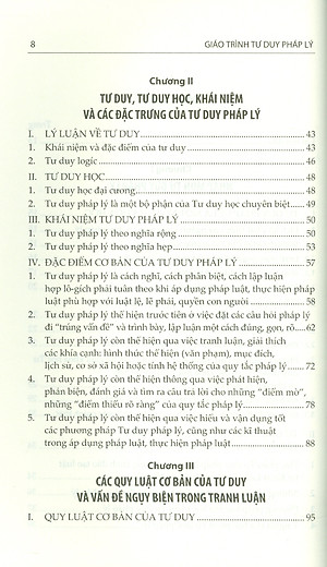 GIÁO TRÌNH TƯ DUY PHÁP LÝ - PGS. TS. Nguyễn Minh Tuấn, PGS. TS. Nguyễn Hoàng Anh (Đồng chủ biên) - Tái bản - (bìa mềm)
