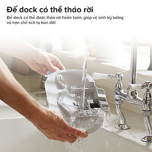 Robot Hút Bụi Lau Nhà Roborock Qrevo C Pro 18.500Pa, Xòe Giẻ Sát Cạnh - Hàng Chính Hãng