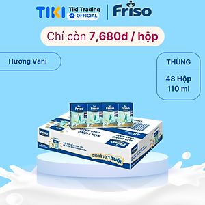 Thùng 48 Hộp Sữa Bột Pha Sẵn Friso Gold Rtd Vani (48 Hộp X 110ml)