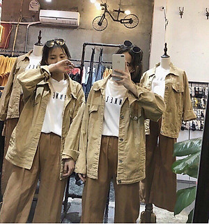 ÁO KHOÁC JEAN KAKI UNISEX CAO CẤP - NHIỀU MÀU