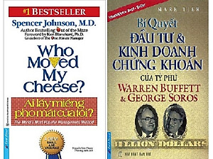 Combo 2 Cuốn Sách: Ai Lấy Miếng Pho Mát Của Tôi ? + Bí Quyết Đầu Tư & Kinh Doanh Chứng Khoán Của Tỷ Phú Warren Buffett Và George Soros