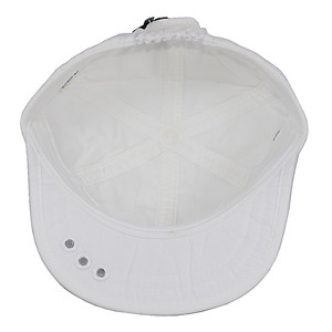 Mũ lưỡi trai mỏ mềm bít đuôi cho bé từ 1 đến 3 tuổi gắn logo chữ Z kèm đục 3 lỗ sò ở mỏ kết độc đáo - Trắng