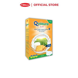 BAO BÌ MỚI - Combo 2 Bánh Quy Quasure Light Bibica 210g - Thực phẩm dành cho người ăn kiêng, tiểu đường