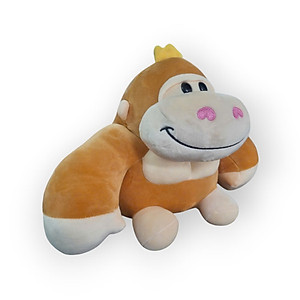 Gấu bông khỉ kingkong mũi tim siêu dễ thương mềm mịn (30cm) hàng xịn loại 1, chất lượng cao an toàn cho trẻ nhỏ