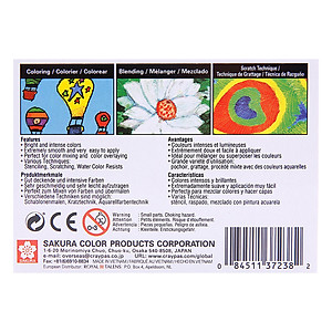 Màu Sáp Dầu Sakura Cray-Pas 12 # Xep 12