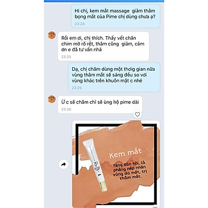 [Bản mới] Kem dưỡng da mắt Pime Eye Cream hỗ trợ giảm thâm, bọng, mờ nếp nhăn, sụp mí, ngừa lão hóa 20ml