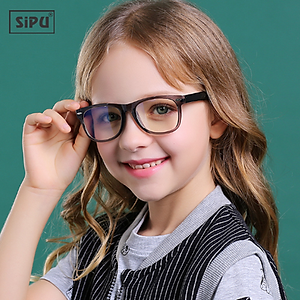 [Kèm Video] Mắt Kính Trẻ Em SiPU Chính Hãng MK07 Chống Ánh Sáng Xanh + Chống gãy - Bé Trai Bé Gái (Kèm Hộp Ô Tô)