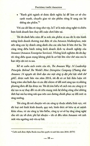 Sách Phương Thức Amazon – 10 Nguyên Lý Internet Vạn Vật