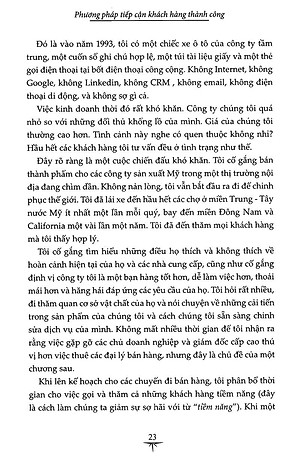 Sách Phương Pháp Tiếp Cận Khách Hàng Thành Công (Tái Bản 2018)