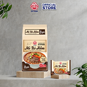 Lốc 8 Gói Mì Bò Hầm Ottogi 120g