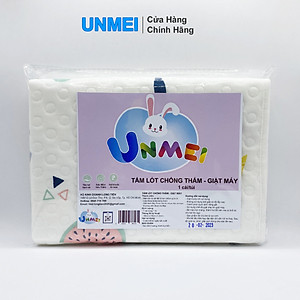 Tấm lót chống thấm trải giường 2 lớp Baby Unmei - 50x70cm (1 Cái/Bịch) Tấm Lót chống Thấm cho Bé