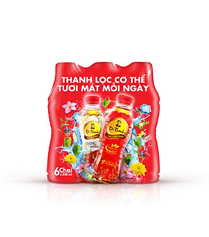 Thùng 24 chai Trà Thanh Nhiệt Dr Thanh chai PET 330 ml