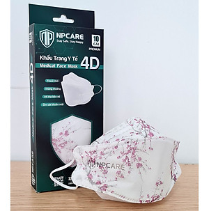 Khẩu trang y tế 4D NPCARE Blossom (H/10c)