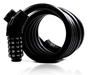 Khóa dây xe đạp 5 số dài 1,2m