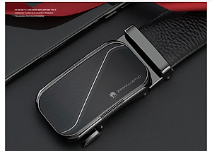 Thắt lưng nam da bò nguyên chất mặt khóa tự động hợp kim cao cấp