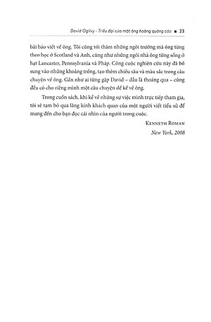 Sách David Ogilvy - Triều Đại Của Một Ông Hoàng Quảng Cáo