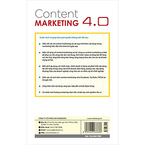 Sách Content Marketing 4.0 - Nội Dung Hay, Bán Bay Kho Hàng