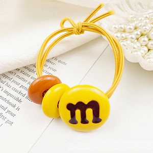 Dây buộc tóc nữ chữ M [Set 5 dây] NASI dễ thương phong cách hàn quốc thun cột tóc nữ co giãn tốt phụ kiện tóc