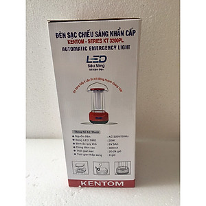 Đèn sạc chiếu sáng khẩn cấp Kentom KT 3200PL bóng led- Hàng chính hãng
