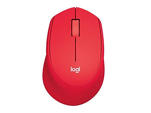 Chuột không dây LOGITECH M331 Red Cổng USB - Hàng chính hãng