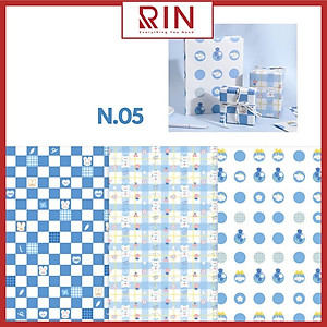 Giấy bọc sách vở / Giấy gói quà / giấy bao tập / giấy bao vở học sinh, sinh viên size A4, B5, A5 cao cấp – 24 cuốn