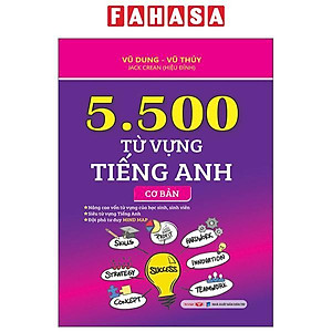 Sách - 5500 Từ Vựng Tiếng Anh Cơ Bản