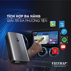 VIETMAP BM9 - Thiết bị dành cho màn hình theo xe ô tô - Tích hợp Dẫn đường - Vietmap S2 Vietmap Live - Hàng chính hãng 
