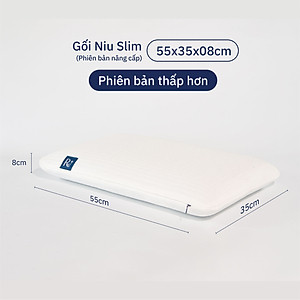 Gối Niu Ru9 Graphene Foam | Hỗ Trợ Nâng Đỡ Đầu | Giúp Giảm Đau Vai Gáy | Chất Liệu Foam Mềm Mại | 2 Kích Thước