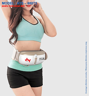 Chính Hãng Ayosun - Đai massage bụng Ayosun Rung Quay Nhào Mạnh Mẽ