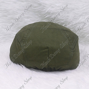 Nón beret bít đuôi, thiết kế mỏ vịt độc đáo, quà tặng cho người trung niên, vòng đầu 58cm - Hạnh Dương