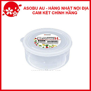 Hộp đựng thực phẩm 800ml (dạng tròn) dùng được lò vi sóng nội địa Nhật Bản