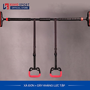 Xà Đơn Treo Tường Gắn Cửa Đa Năng KUNO SPORT Dụng Cụ Tập Gym Tại Nhà Bản Nâng Cấp Chịu Lực Cao