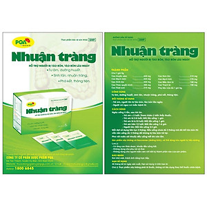 Cốm Nhuận Tràng PQA Hỗ Trợ Dưỡng Huyết, Nhuận Tràng, Dùng Cho Đối Tượng Bị Táo Bón Lâu Ngày Hộp 25 Gói