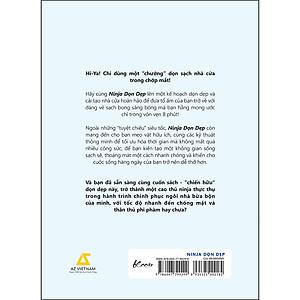 Sách Ninja Dọn Dẹp (8 Phút Dọn Nhà Siêu Tốc) 