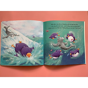 Sách Ehon Châu Âu - Chim Cánh Cụt Nhỏ Dũng Cảm