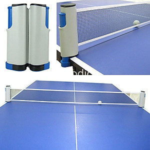 Combo 2 Vợt Bóng Bàn Tặng Kèm 3 Quả Bóng Bàn + Kẹp Trụ Lưới Bóng Bàn Rút Gọn Nhựa ABS 1,7m Chính Hãng dododios