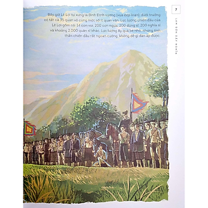Sách Lịch Sử Việt Nam Bằng Tranh: Lam Sơn Dấy Nghĩa (Bản Màu)