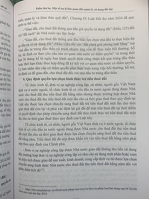 Luật đất đai năm 2024 và án lệ giải quyết vụ án, vụ việc về đất đai trong thực tiễn xét xử