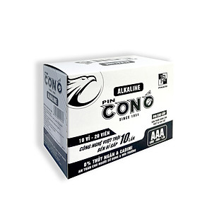 Combo 4 vỉ Pin Con Ó Alkaline LR03 - Size AAA - Vỉ 2 viên